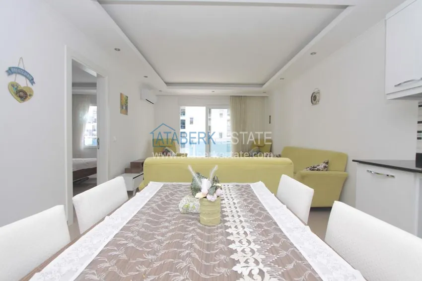 Purchase  Furnished flat in Kestel in a modern complex by the sea 4 