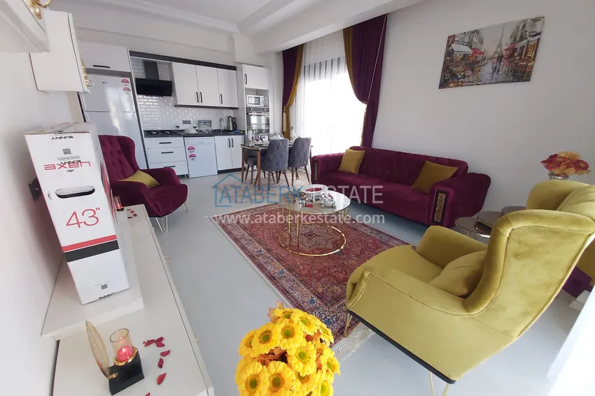 Purchase  Stylishly designed flat at the brand new building in Mahmutlar  4 