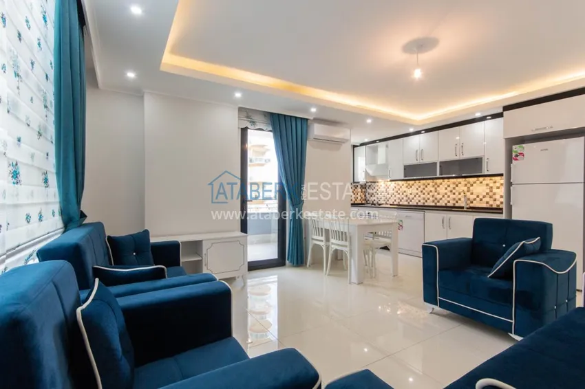 Purchase  Furnished flat in a new complex in Mahmutlar  4 