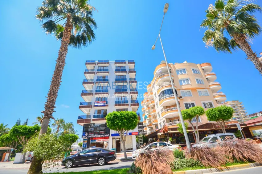 Flat in Mahmutlar with a separate kitchen and a partial sea view  4 