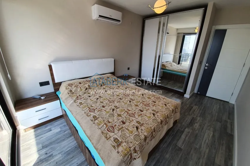 Purchase  Apartment in Kargicak with furniture overlooking the sea in a premium complex 4 