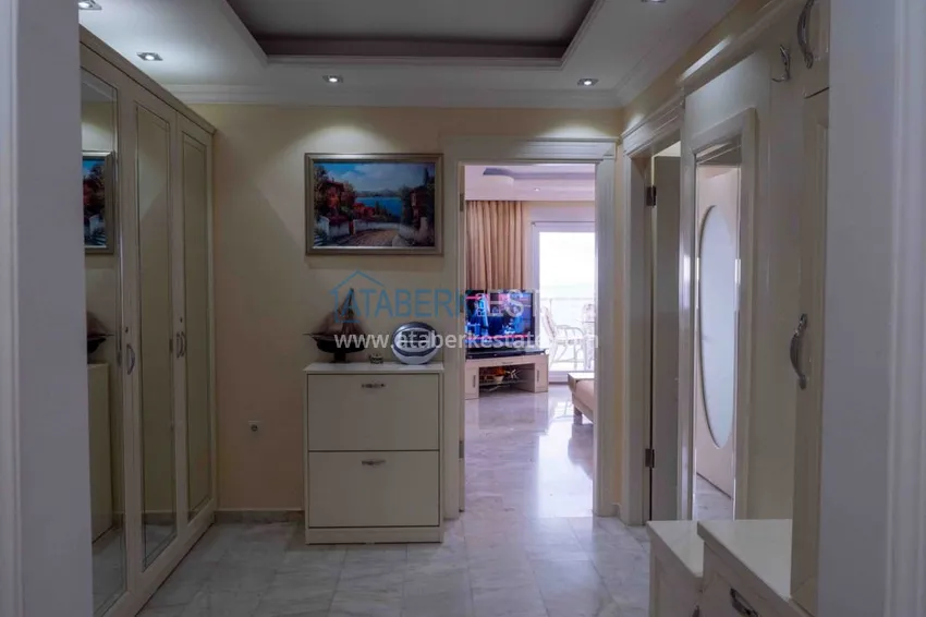 Purchase Furnished flat with a sea view on the sea coast in Mahmutlar 5 