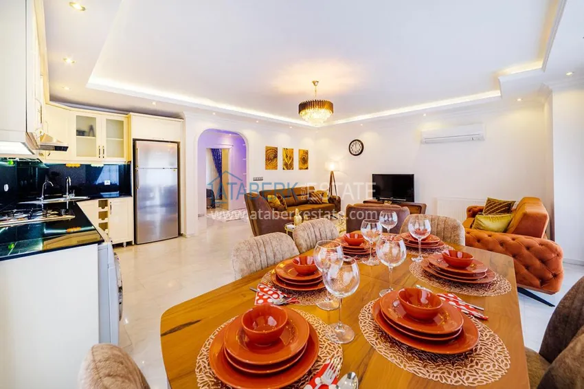 Purchase  Furnished flat close to the sea and centre in Mahmutlar  6 