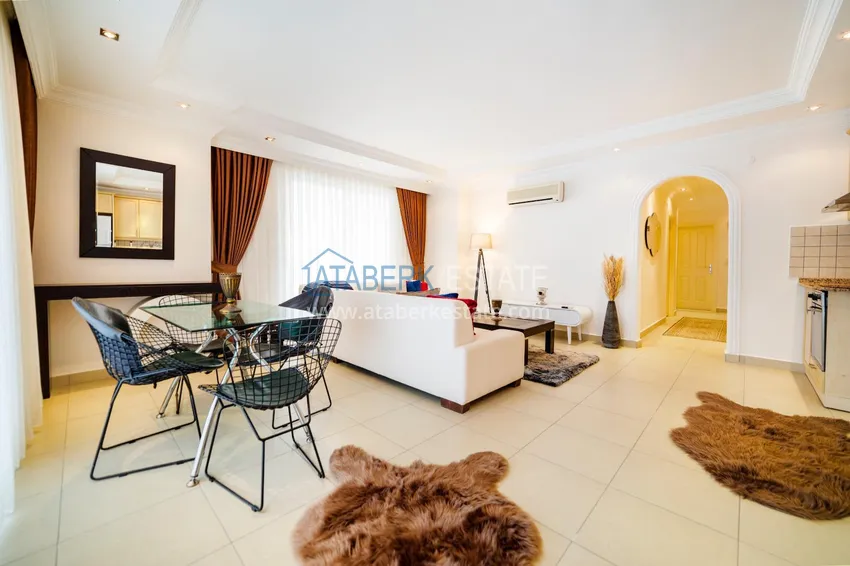 Purchase Furnished flat with sea views in Mahmutlar 5 