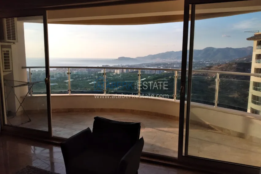 Purchase Furnished duplex flat in elite complex in Mahmutlar 4 