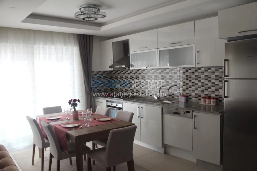 Purchase  Furnished flat in Avsallar in elite complex  3 