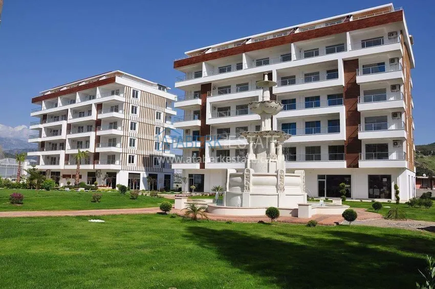 Flat in Demirtash in the complex  with it's own beach  8 