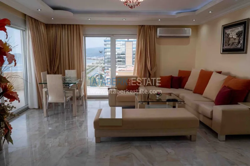 Purchase Furnished flat with a sea view on the sea coast in Mahmutlar 7 