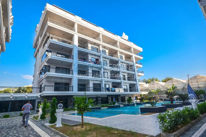 Furnished apartments in a new comfortable complex in Mahmutlar  5 