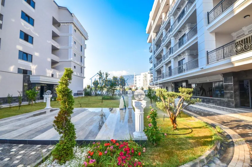 Furnished apartments in a new comfortable complex in Mahmutlar  6 