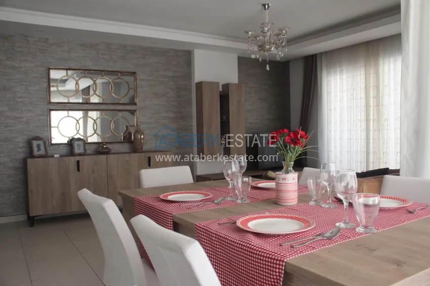 Purchase  Furnished flat in Avsallar in elite complex  4 