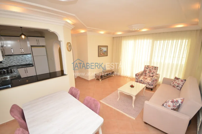 Purchase  Furnished flat with a glazed balcony in Mahnutlar overlooking sea 5 