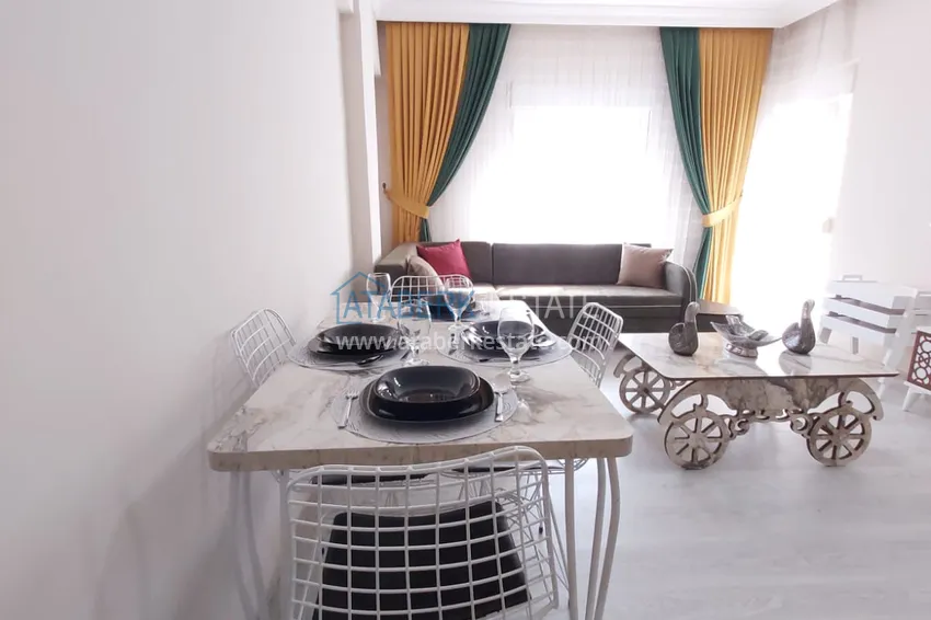 Purchase  One bedroom furnished flat in the centre of Mahmutlar 4 