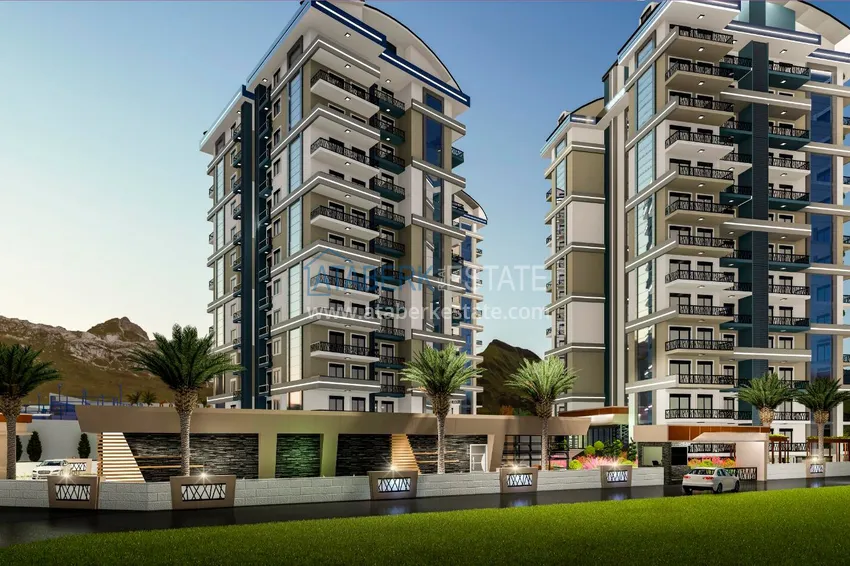 Apartments in the complex under construction from investor 2 