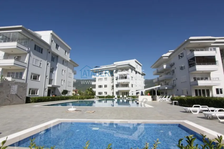 Furnished apartment in Oba in a residential complex  7 