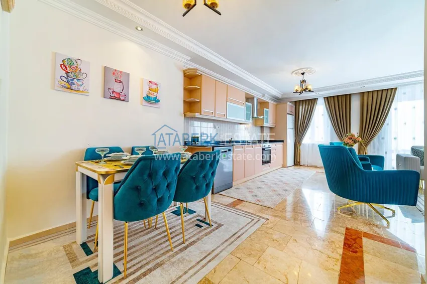 Purchase Well designed flat with an open view in Mahmutlar 5 
