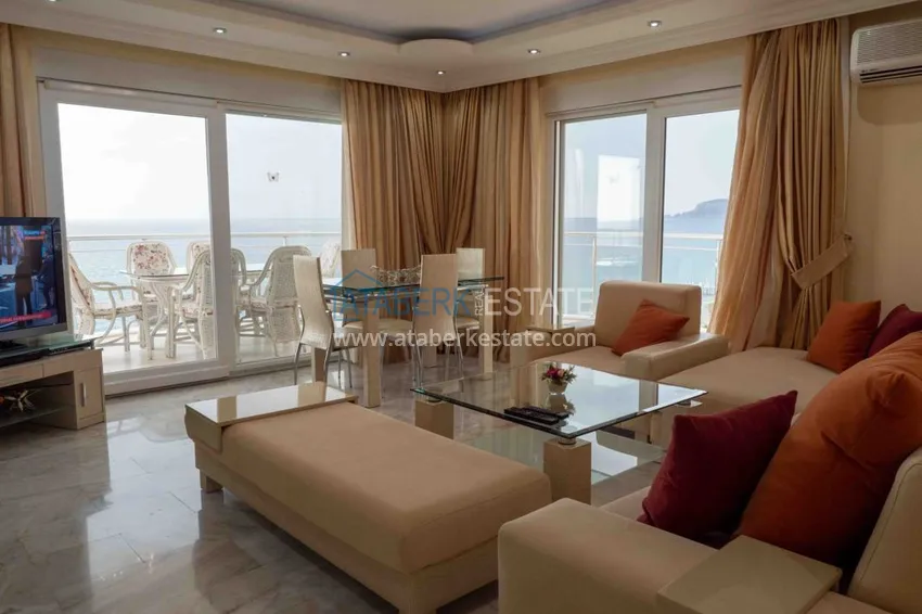 Purchase Furnished flat with a sea view on the sea coast in Mahmutlar 8 