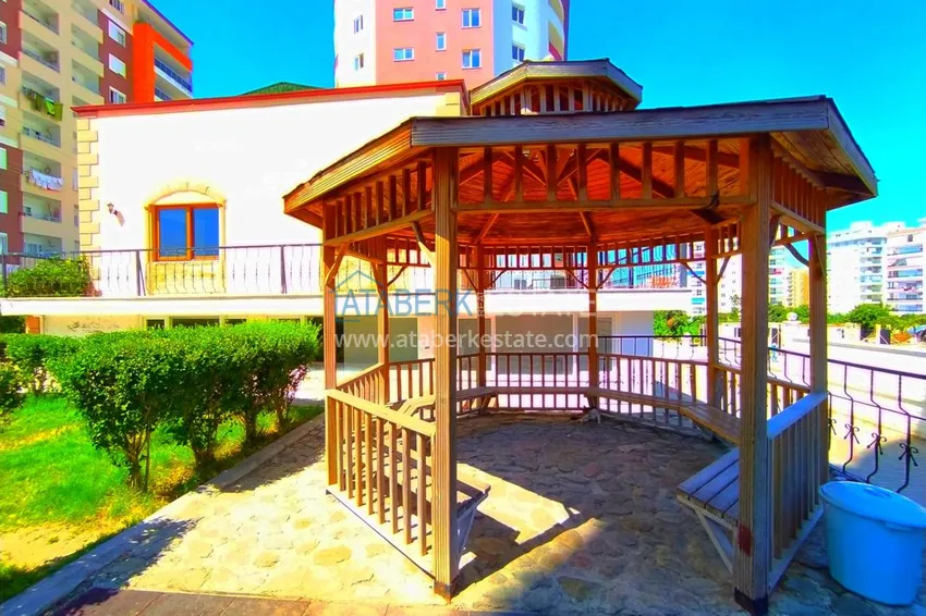 Furnished flat with a separate kitchen and sea views in Mahmutlar 6 