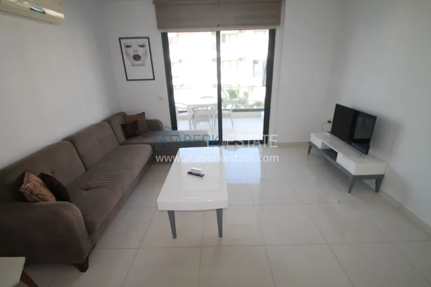 Purchase  Furnished flat in Kestel with a partial sea view in a comfortable complex  5 