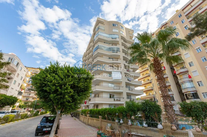 Furnished flat with sea views in Mahmutlar 6 