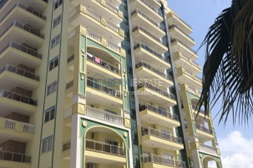 Furnished flat with sea and mountain views in a complex 10 