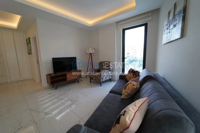 Purchase Furnished flat in a new complex with it's own beach in Alanya 6 