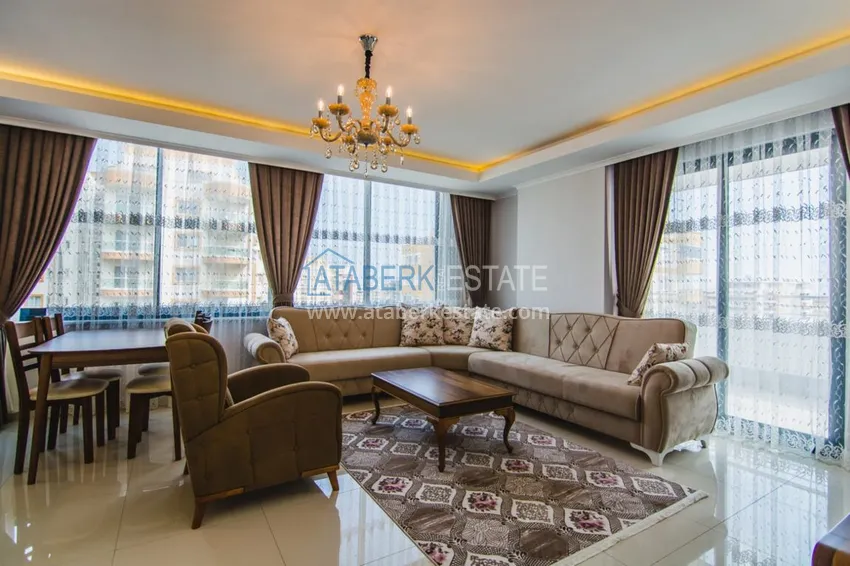 Purchase Furnished penthouse in elite complex in Mahmutlar 6 