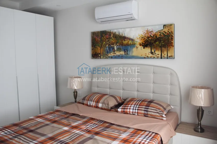 Purchase  Furnished flat in Avsallar in elite complex  6 