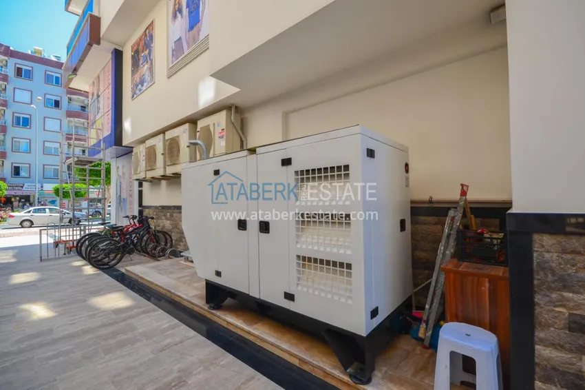 Brand new apartment with a separate kitchen and open sea view in Mahmutlar 8 