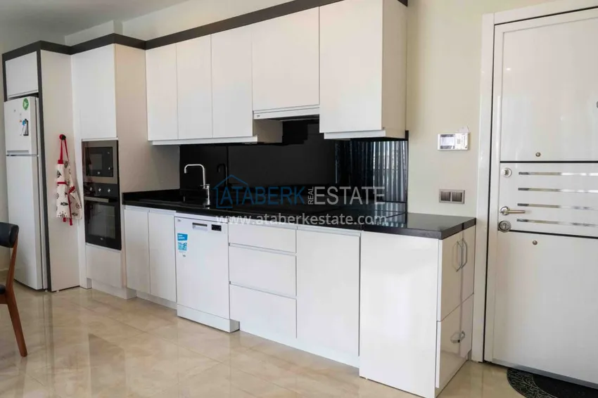 Purchase Furnished flat with mountain and sea views in Mahmutlar 7 