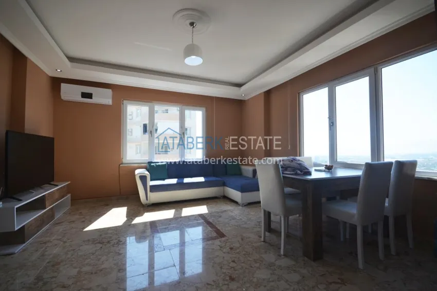 Purchase Furnished apartment with mountain and sea views in Mahmutlar 8 