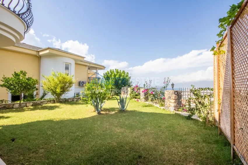 Villa in Kargicak with breathtaking views in a villa site 7 