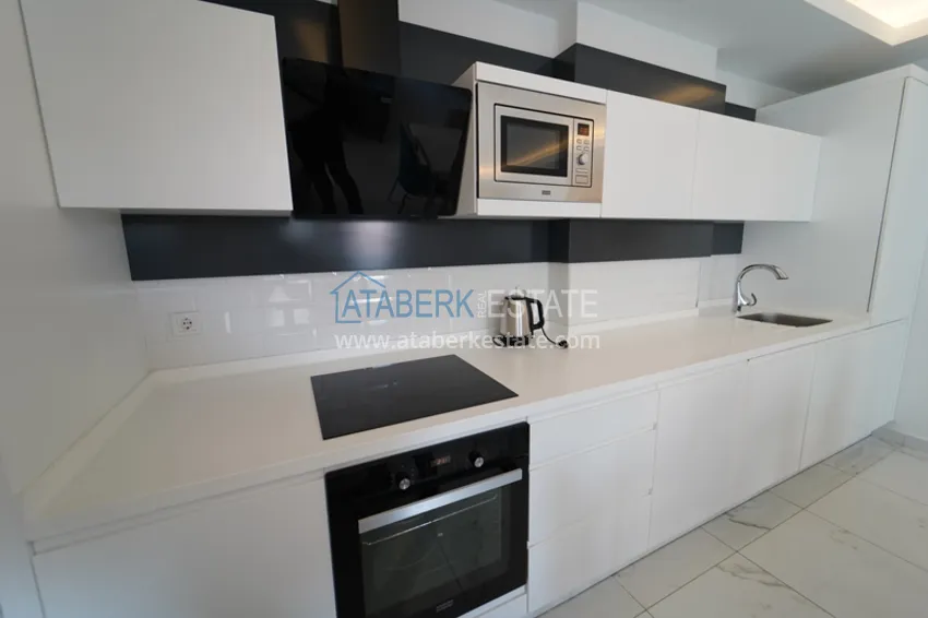 Purchase Furnished flat in a new complex with it's own beach in Alanya 7 