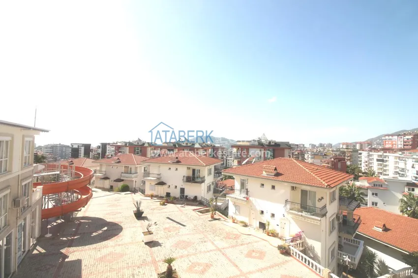 Purchase Furnished flat with a glazed balcony and a partial sea view in Cikcilli 10 