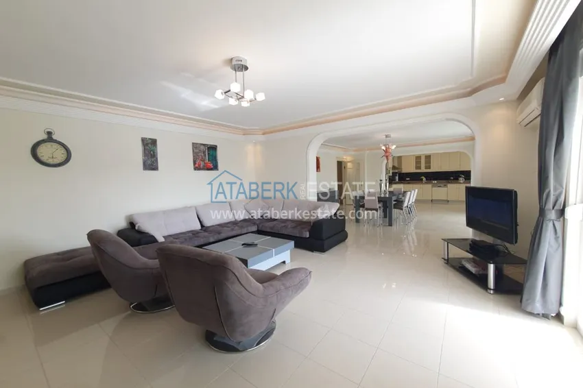 Purchase Furnished apartment with open views of the sea and mountains in Mahmutlar 7 