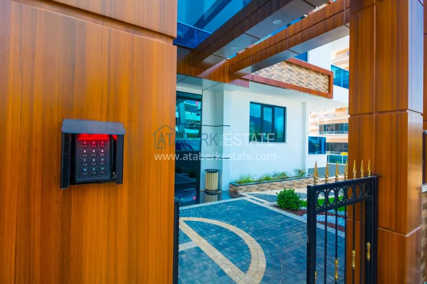 Furnished flat in a modern complex in Mahmutlar 9 