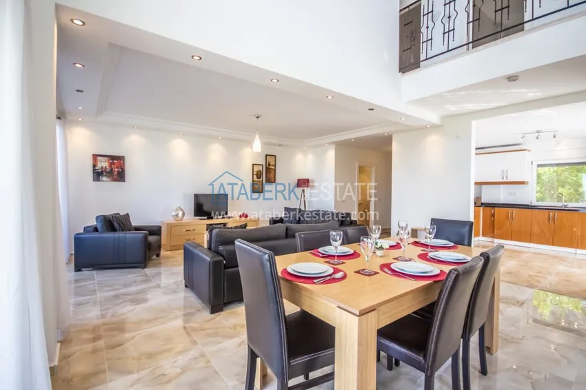 Purchase Villa in Kargicak with breathtaking views in a villa site 7 