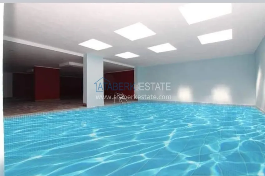 Flat in Mahmutlar with a glazed balcony in a new complex 8 