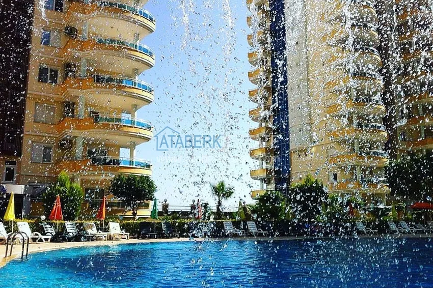  Penthouse with sea and mountain views with a sauna in Mahmutlar  9 