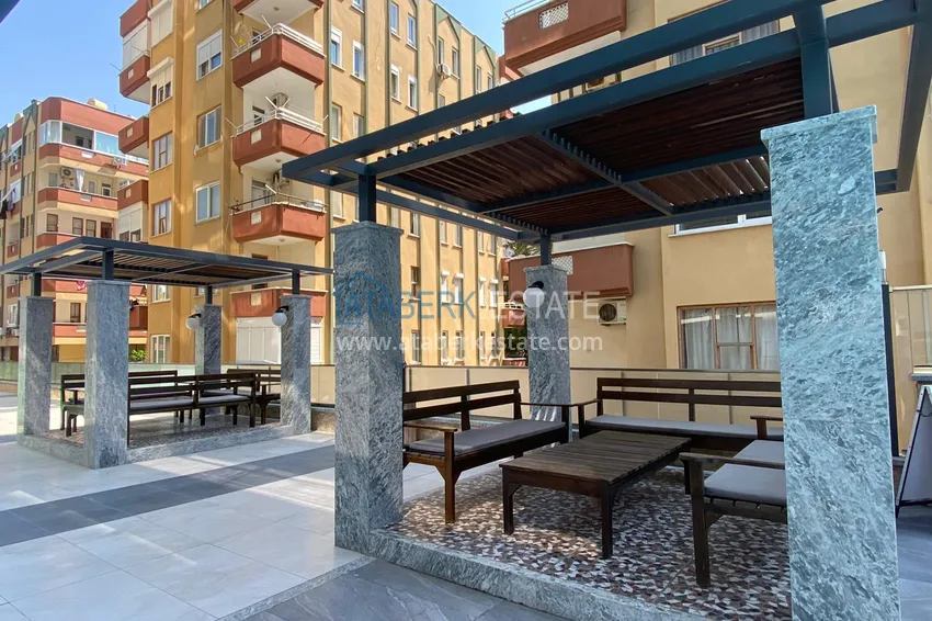 Flat in Mahmutlar with open sea views in the elite complex on the coast line  10 