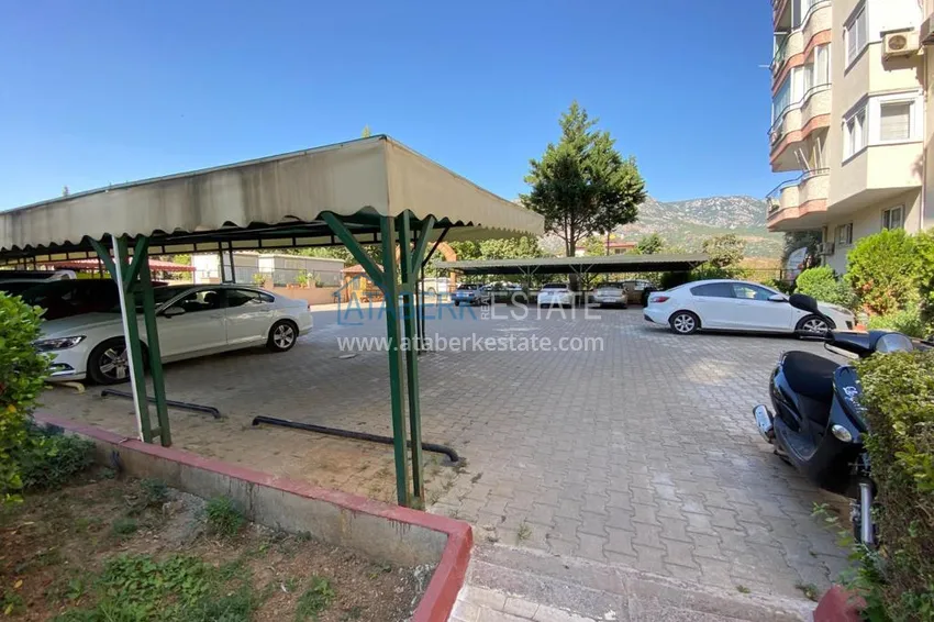 Flat in Mahmutlar with sea view in a comfortable complex 9 