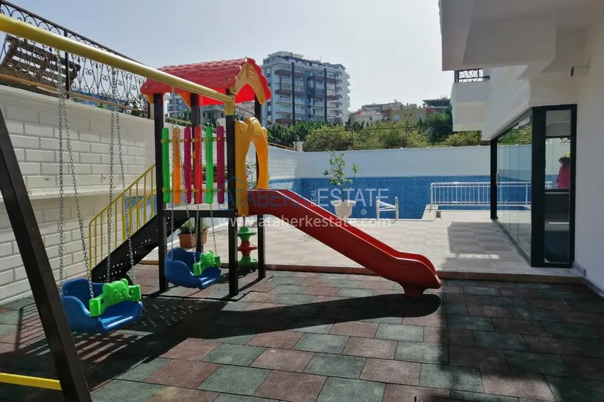 Stylishly designed flat at the brand new building in Mahmutlar  11 