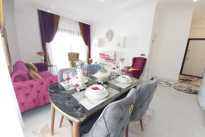 Purchase  Stylishly designed flat at the brand new building in Mahmutlar  7 