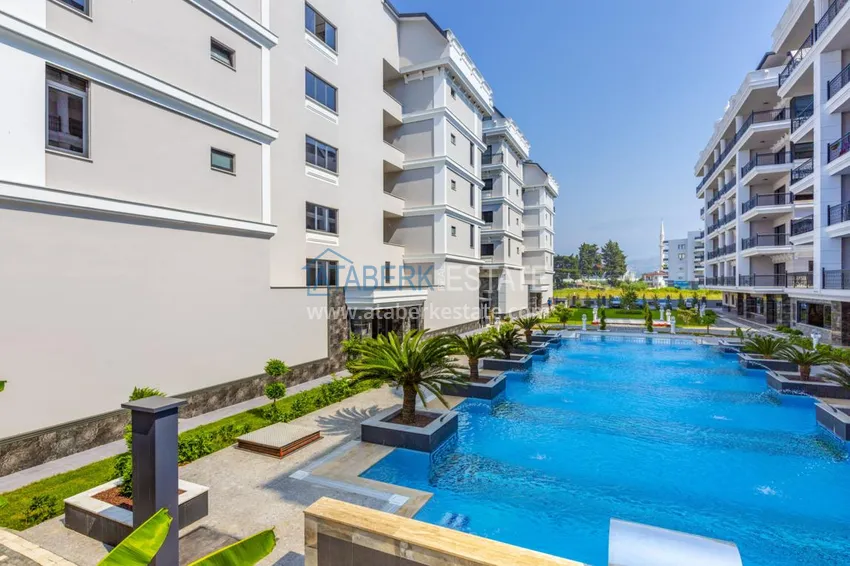 Furnished apartments in a new comfortable complex in Mahmutlar  10 