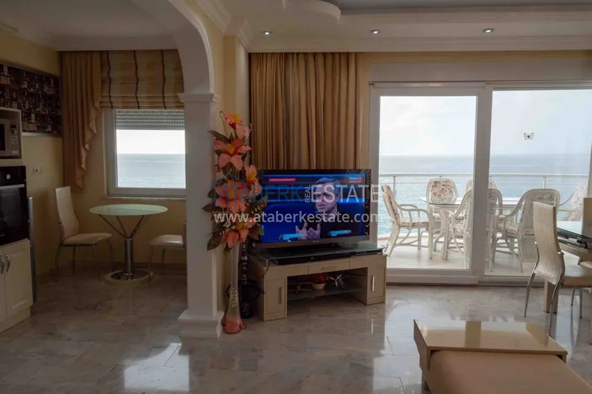 Purchase Furnished flat with a sea view on the sea coast in Mahmutlar 12 