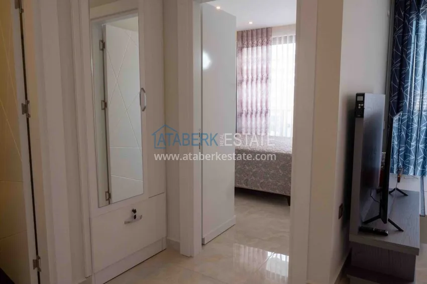 Purchase Furnished flat with mountain and sea views in Mahmutlar 8 