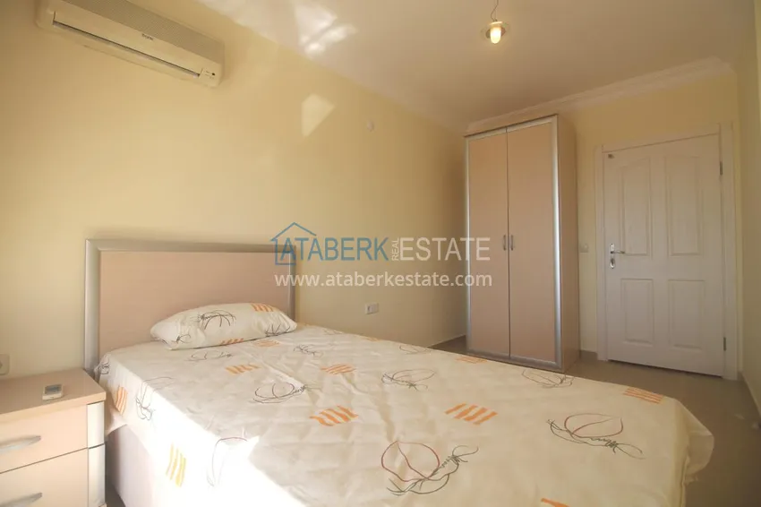 Purchase Furnished flat with a glazed balcony and a partial sea view in Cikcilli 11 