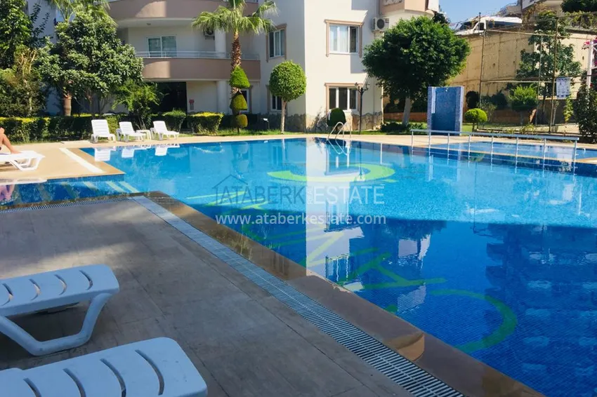 Furnished apartment with mountain and sea views in Mahmutlar 8 