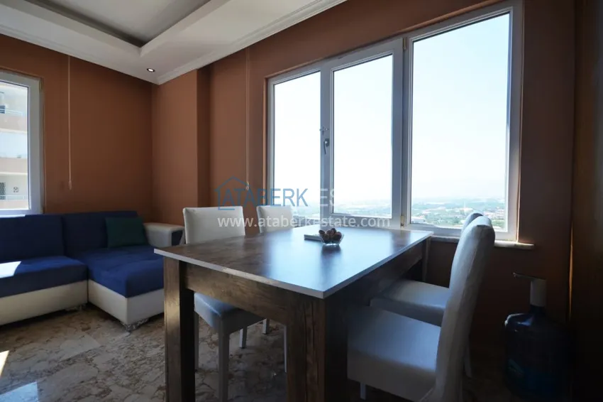 Purchase Furnished apartment with mountain and sea views in Mahmutlar 9 