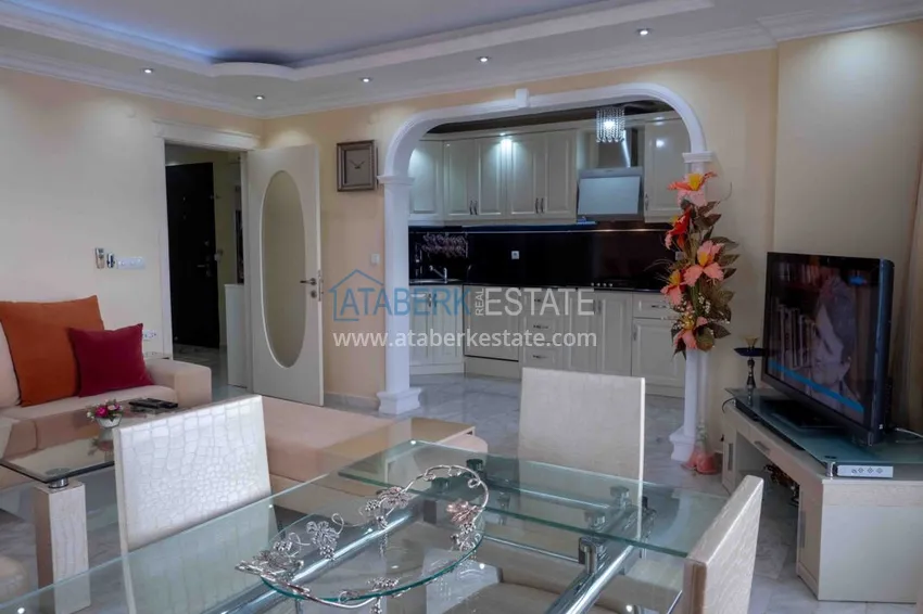 Purchase Furnished flat with a sea view on the sea coast in Mahmutlar 13 